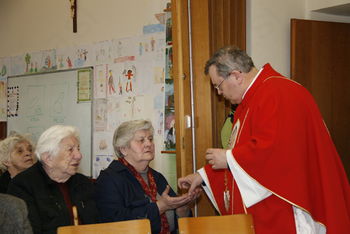 Predvelikonočno srečanje starejših na Brdu