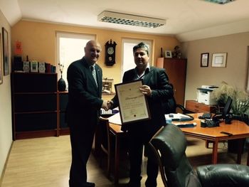 Župan podelil priznanje podjetju Schiki d.o.o.