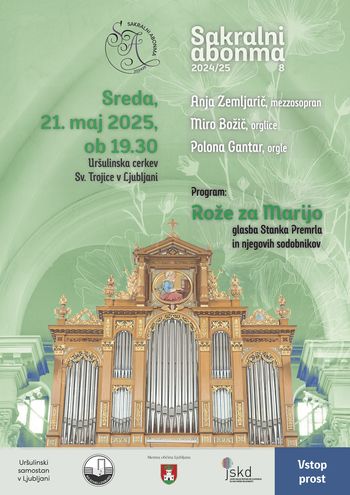 Sakralni abonma- Rože za Marijo