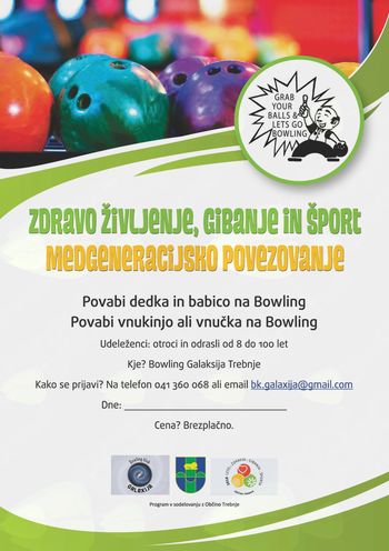 Medgeneracijsko povezovanje na Bowlingu 