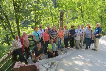 Upokojenci z Vrhnike v Posočju Upokojenci z Vrhnike v Posočju