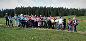 Prvi spominski pohod Zimzelenih na Pokljuko