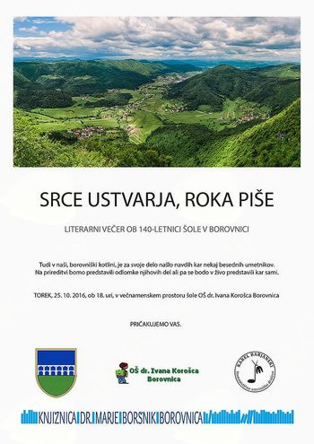 Srce ustvarja, roka piše