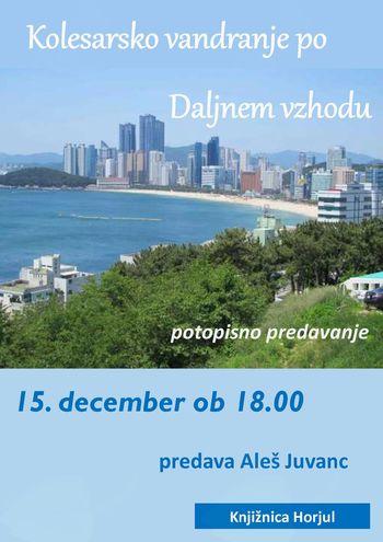 Kolesarsko vandranje – predavanje