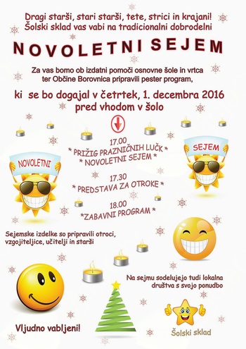 Dragi straši, stari starši in krajani!