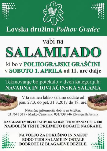 Vabilo na Salamijado