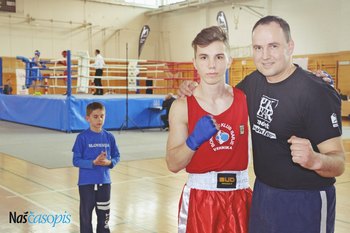 V ringu so se merili boksarji