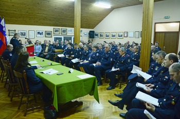 Sestal se je vrh gasilske zveze