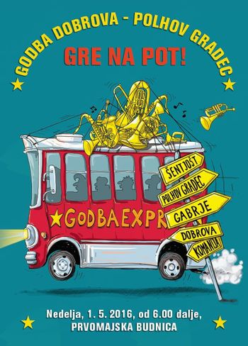 Prvomajska budnica spet v naših krajih