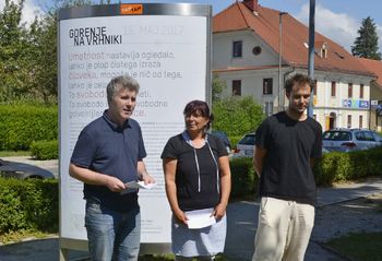 Kemisova nesreča tudi na plakatih