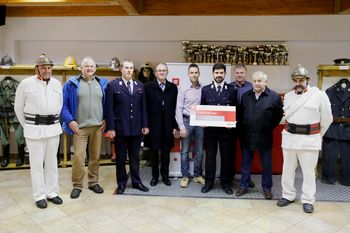 Donacija Zavarovalnice Triglav gasilskemu društvu Horjul