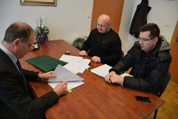 Obnova ceste proti Trpinu 