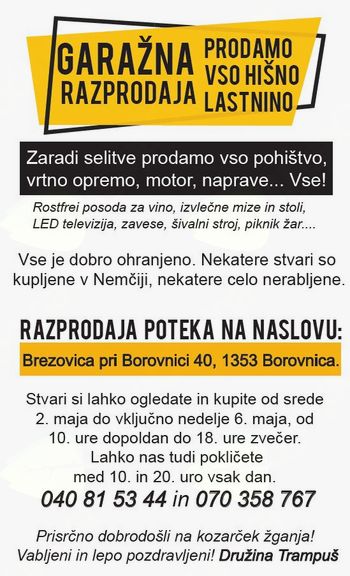 Garažna razprodaja