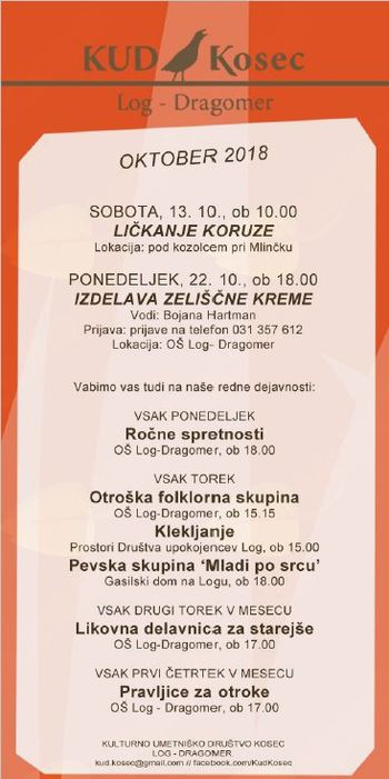 Letos ponovno ustvarjalno, poučno in zabavno