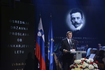 Državna proslava v spomin Cankarju