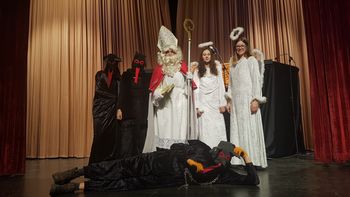 Miklavž je obiskal pridne otroke iz KS Dobrova