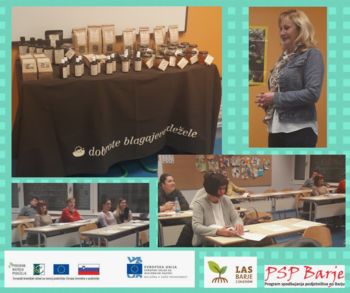 Na podjetniškem druženju z gostom o sodelovanju pri razvoju lokalnih blagovnih znamk in produktov