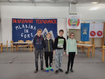 Na tekmovanju Mladina in gore
