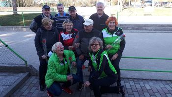 Pomlad je tu - tudi na balinišču!