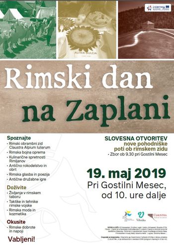 RIMSKI DAN - s svečanim odprtjem nove pešpoti ob rimskem zidu