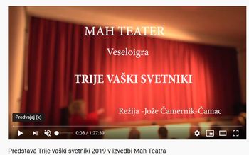 Odpoved dogodkov, predstavo si lahko ogledate na youtube