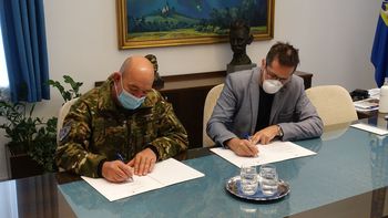 Podpora občine Slovenski vojski 