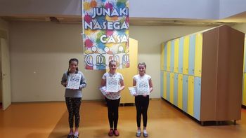 Učenci prostovoljci postali Junaki našega časa