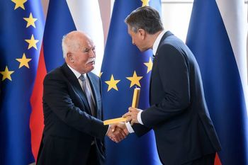 Vrhniški častni občan Boštjan Žekš prejel zlati red za zasluge