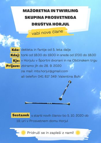 Sezona 2019/2020 v MTS Horjul – malo drugače