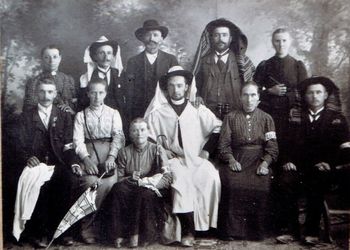 Borovničani v Sveti deželi leta 1910