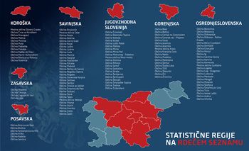 Seznam regij s slabimi epidemiološki razmerami in ukrepi, ki sledijo