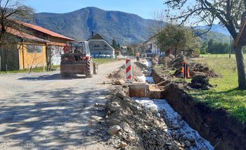 Začela se je rekonstrukcija dela ceste v Kote