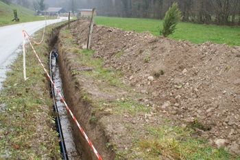 Obnova vodovodnih cevi v Razorski dolini