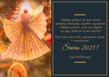Voščilo KUD Kosec Voščilo KUD Kosec
