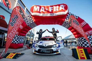 Adria rally show 2021 - Vrhničan Boštjan Avbelj je s hitrimi vožnjami ponovno navdušil Italijane