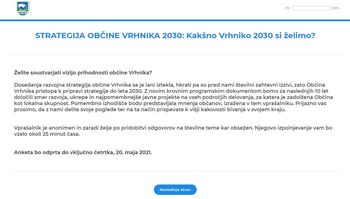 Soustvarjajte vizijo prihodnosti občine Vrhnika!