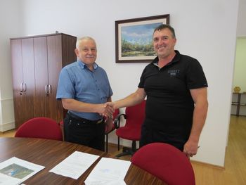 Podpis pogodbe za šolske prevoze