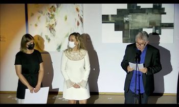 Uspeh vrhniške umetnice Klavdije Jeršinovec na Ex-temporu Piran 2021