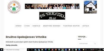 Spletna stran DU Vrhnika: www.upokojenci-vrhnika.si