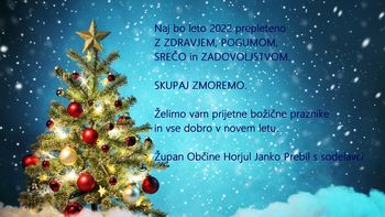 Voščilo občine Horjul