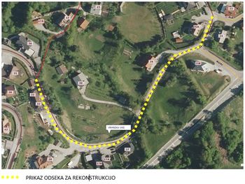 Obnova ceste na Gabrčah Obnova ceste na Gabrčah