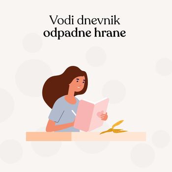 Izpolnite dnevnik odpadne hrane