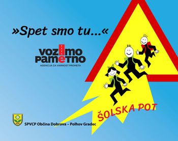 Varnost na cesti ob začetku novega šolskega leta