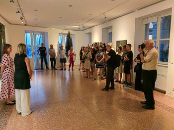 Klavdija Jeršinovec razstavlja v Piranu