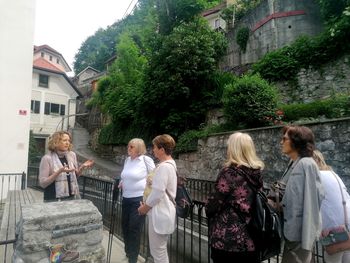 DVIG-ove študentke angleščine na obisku Tržiškega muzeja