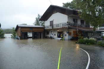 Prvo obvestilo o poplavah