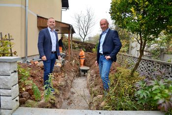 V Dragomerju že prvi priklopi na kanalizacijo