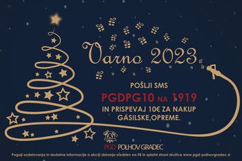 Voščilo PGD Polhov Gradec