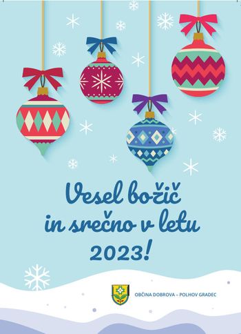 Voščilo občine Dobrova - Polhov Gradec