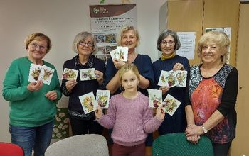 Ustvarjanje čestitk s suhim cvetjem